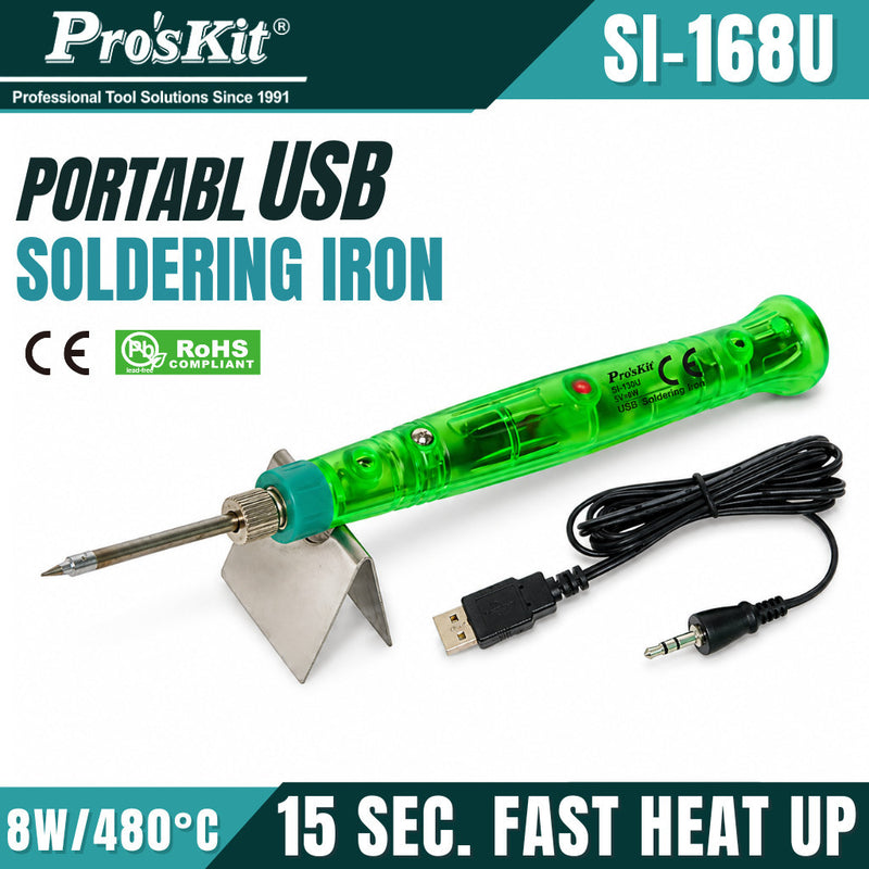 Pro'sKit SI-168U USB Powered Soldering Iron Portable USB Soldering Iron
