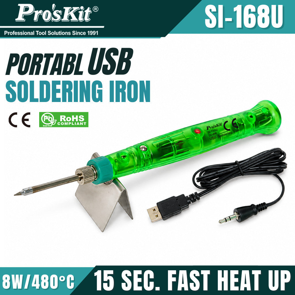 Pro'sKit SI-168U USB Powered Soldering Iron Portable USB Soldering Iron